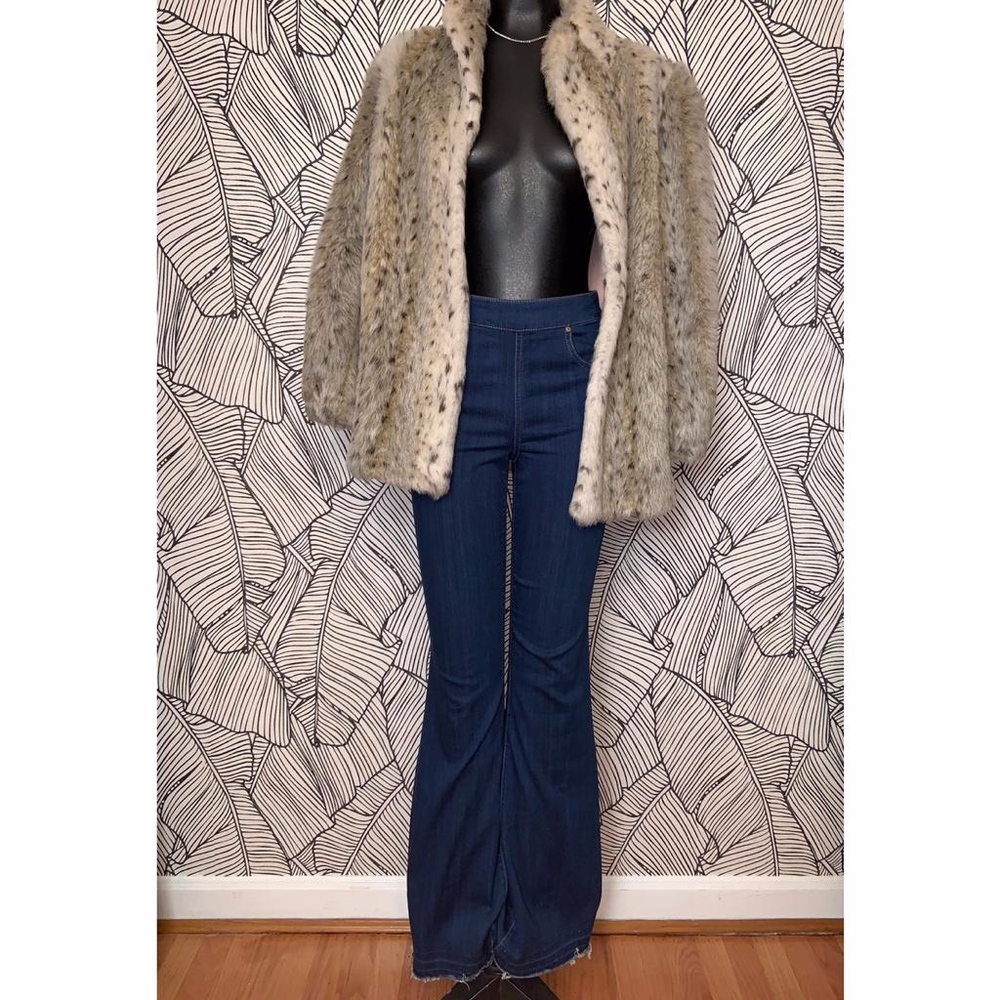High Waist Bell Bottom Jean